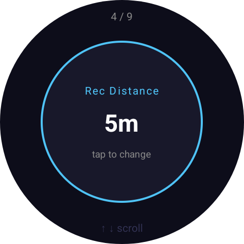 Rec Distance