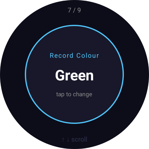 Record Colour