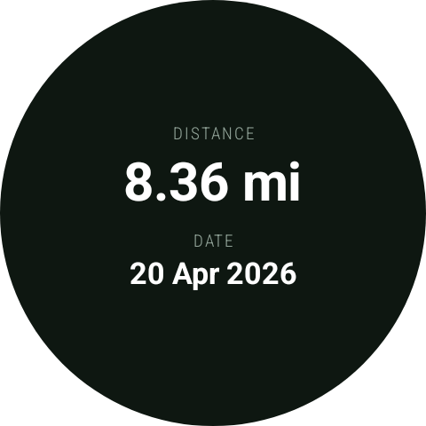 WristNav track detail screen